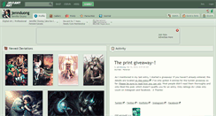 Desktop Screenshot of jennduong.deviantart.com