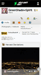 Mobile Screenshot of greenshadowspirit.deviantart.com