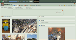 Desktop Screenshot of michaelle111.deviantart.com