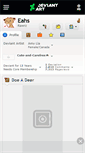 Mobile Screenshot of eahs.deviantart.com