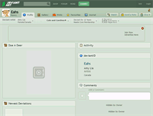 Tablet Screenshot of eahs.deviantart.com