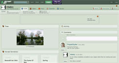Desktop Screenshot of missbry.deviantart.com