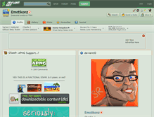 Tablet Screenshot of emotikonz.deviantart.com