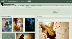 Desktop Screenshot of beloved0sacrifice.deviantart.com