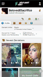 Mobile Screenshot of beloved0sacrifice.deviantart.com