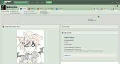Desktop Screenshot of fadezombie.deviantart.com