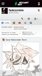 Mobile Screenshot of fadezombie.deviantart.com