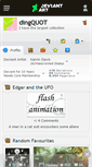 Mobile Screenshot of dingquot.deviantart.com
