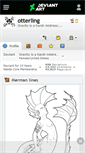 Mobile Screenshot of otterling.deviantart.com