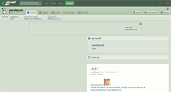 Desktop Screenshot of pandajunk.deviantart.com