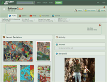 Tablet Screenshot of battman2.deviantart.com