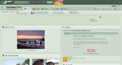 Desktop Screenshot of hermione72141.deviantart.com