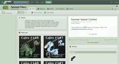 Desktop Screenshot of fakemon-tribe.deviantart.com