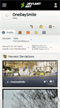 Mobile Screenshot of onedaysmile.deviantart.com