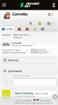 Mobile Screenshot of conveito.deviantart.com
