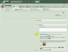 Tablet Screenshot of conveito.deviantart.com