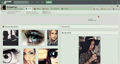 Desktop Screenshot of iscreamlav.deviantart.com