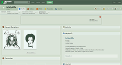Desktop Screenshot of kristy4life.deviantart.com