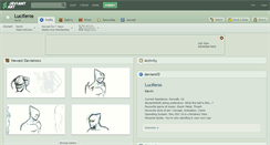 Desktop Screenshot of luciferos.deviantart.com