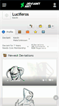 Mobile Screenshot of luciferos.deviantart.com