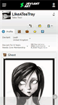 Mobile Screenshot of likeateatray.deviantart.com