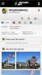 Mobile Screenshot of ninjasoldierinc.deviantart.com