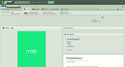 Desktop Screenshot of dreamdustart.deviantart.com