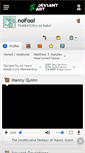 Mobile Screenshot of nofool.deviantart.com
