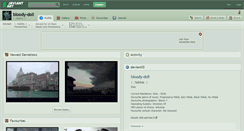 Desktop Screenshot of bloody-doll.deviantart.com