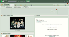 Desktop Screenshot of lil-courtz.deviantart.com