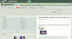 Desktop Screenshot of dragonanimeparty.deviantart.com
