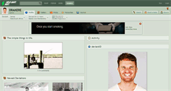 Desktop Screenshot of drakere.deviantart.com