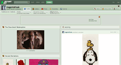 Desktop Screenshot of magentafreak.deviantart.com
