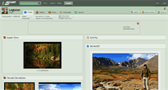 Desktop Screenshot of legioner.deviantart.com