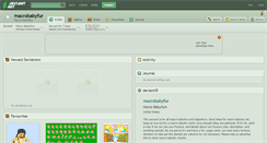 Desktop Screenshot of macrobabyfur.deviantart.com
