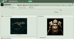 Desktop Screenshot of mavartworx.deviantart.com