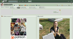 Desktop Screenshot of malakialagatta.deviantart.com