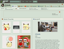 Tablet Screenshot of cihojuda.deviantart.com
