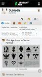 Mobile Screenshot of dlimedia.deviantart.com
