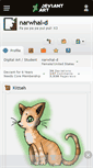 Mobile Screenshot of narwhal-d.deviantart.com