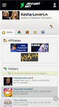 Mobile Screenshot of kesha-lovers.deviantart.com