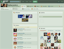 Tablet Screenshot of kesha-lovers.deviantart.com