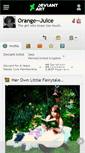 Mobile Screenshot of orange--juice.deviantart.com