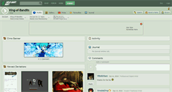 Desktop Screenshot of king-of-bandits.deviantart.com