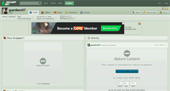 Desktop Screenshot of guardian457.deviantart.com