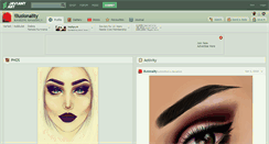 Desktop Screenshot of illusionality.deviantart.com