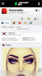 Mobile Screenshot of illusionality.deviantart.com