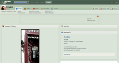 Desktop Screenshot of k-nabis.deviantart.com