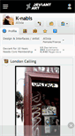 Mobile Screenshot of k-nabis.deviantart.com