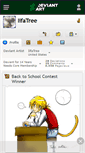 Mobile Screenshot of iifatree.deviantart.com